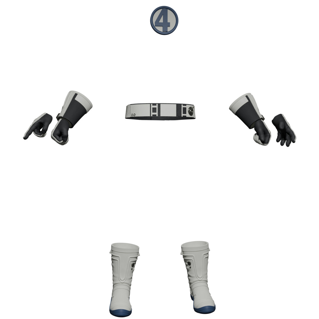 1/6 Scale Action Figure Kit: Mr. Fantastic (Reed Richards)