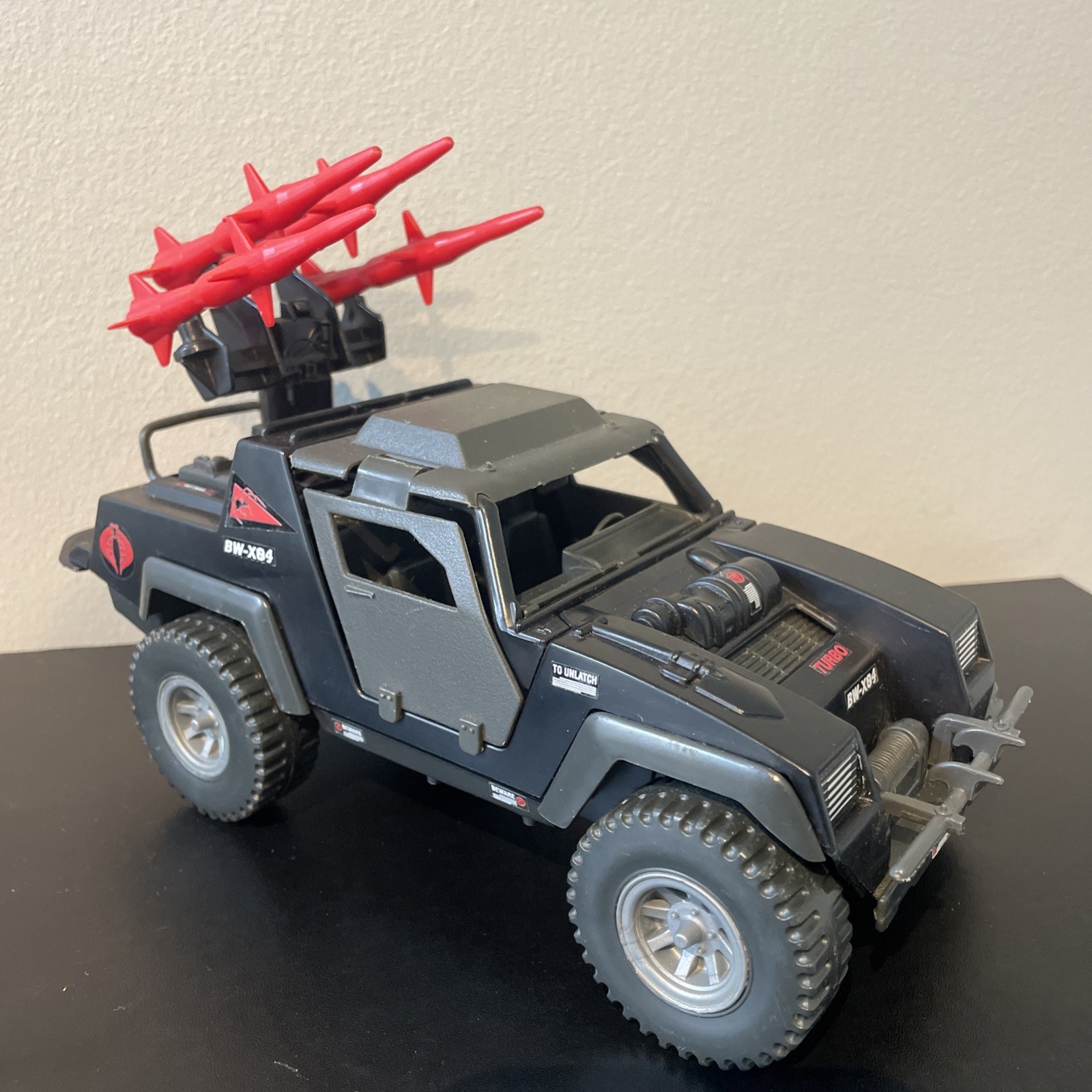 Gi Joe Cobra Stinger With Driver Complete