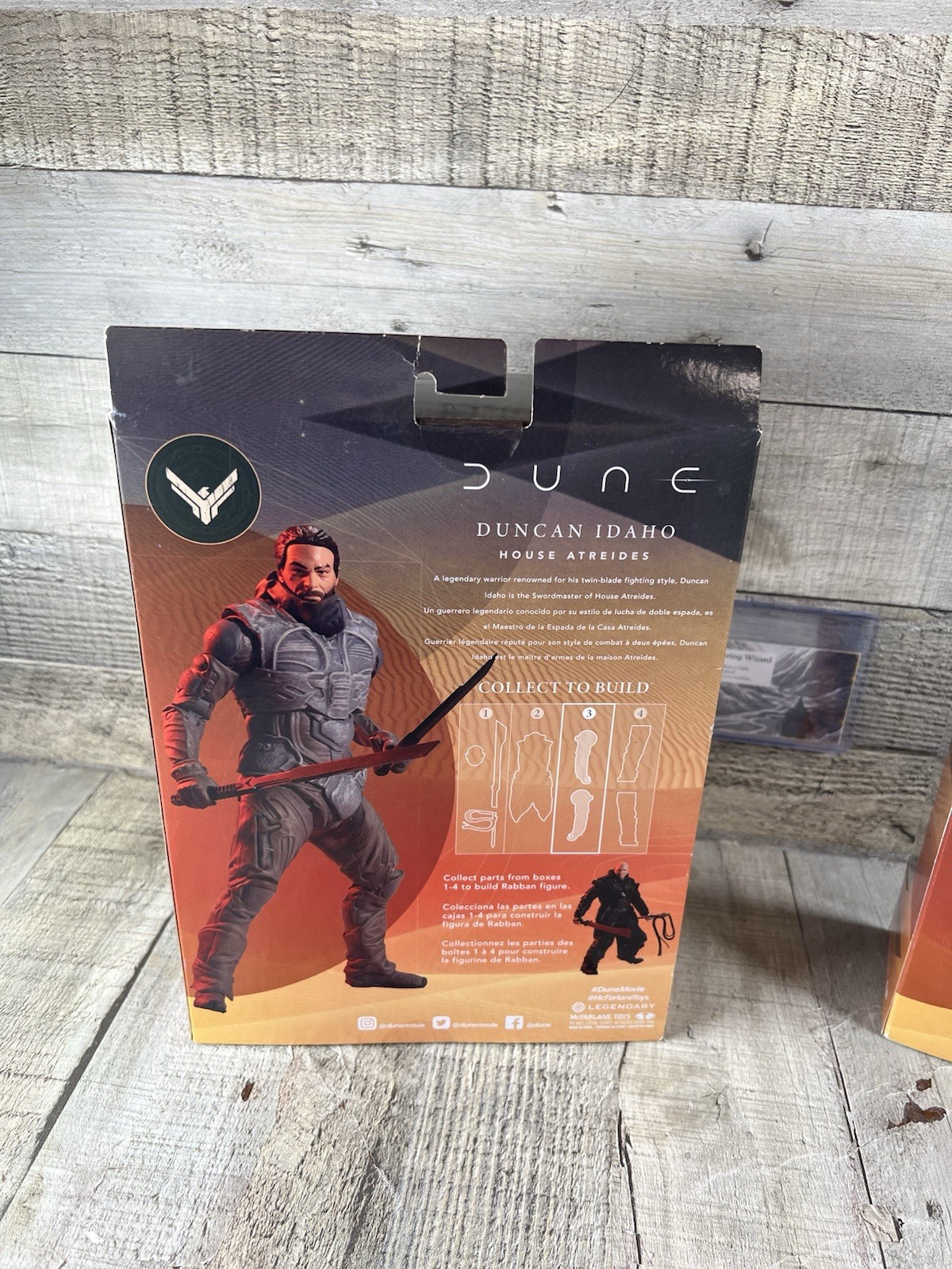 McFarlane Dune Collect To Build 7&Prime; Action Figures: Duncan + Stilgar (NEW) Sealed