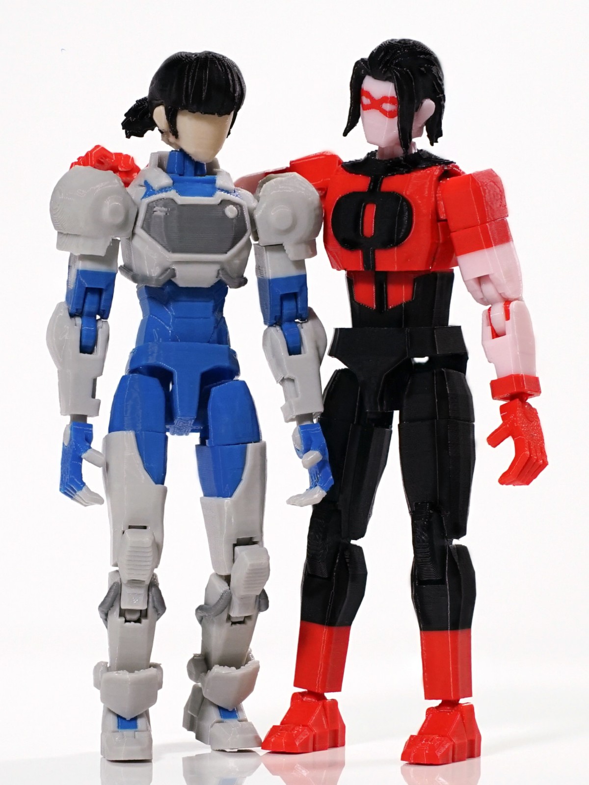 SUPER 3D Invincible Tech Jacket Zoe Action Figure with Stand