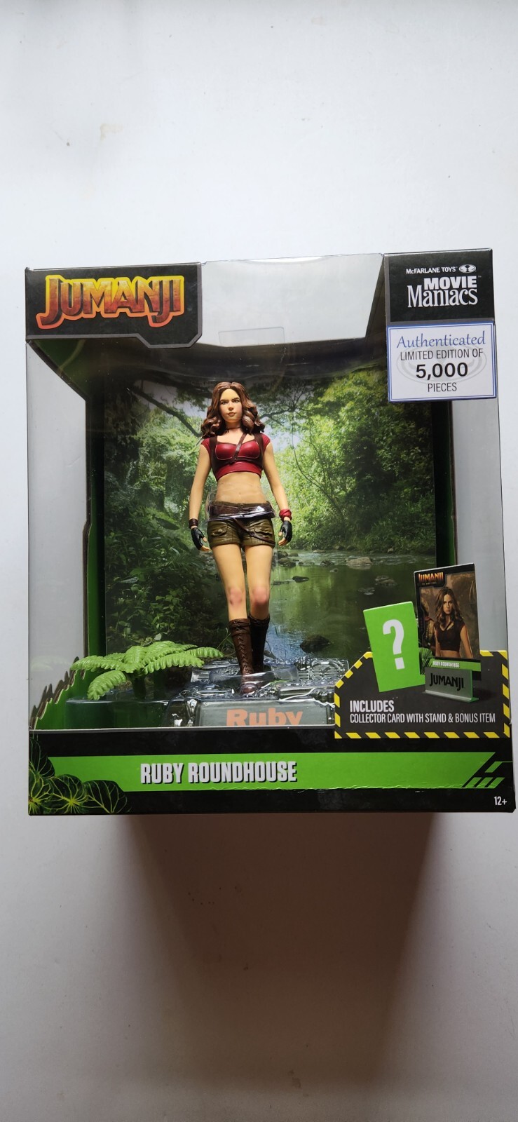 McFarlane Movie Maniacs Jumanji Ruby Roundhouse (2023) 6&Prime; Limited Collectible