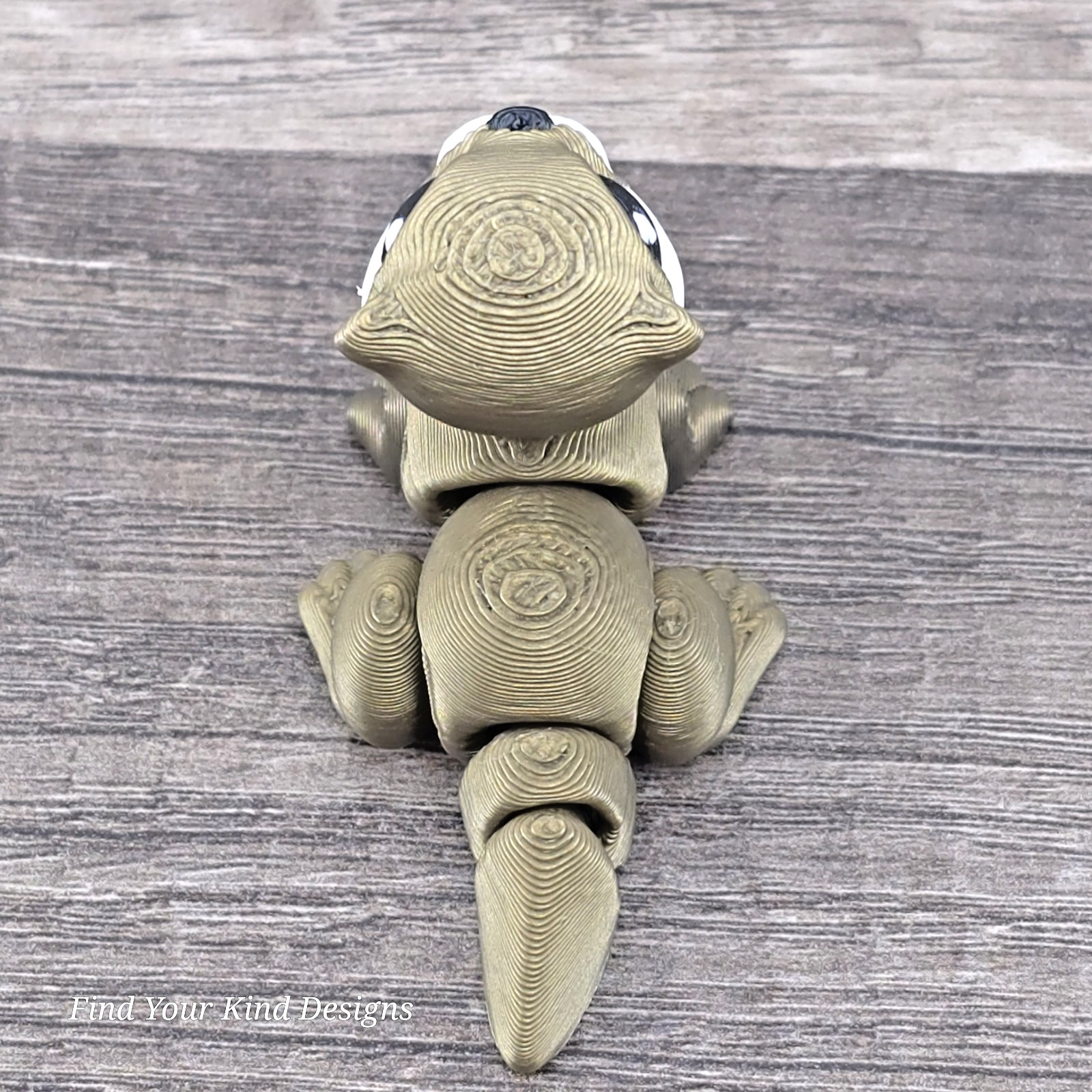 3D Printed Otter Hatchling | Articulated Flexi Fidget Toy 2&Prime; Cute Gift Idea