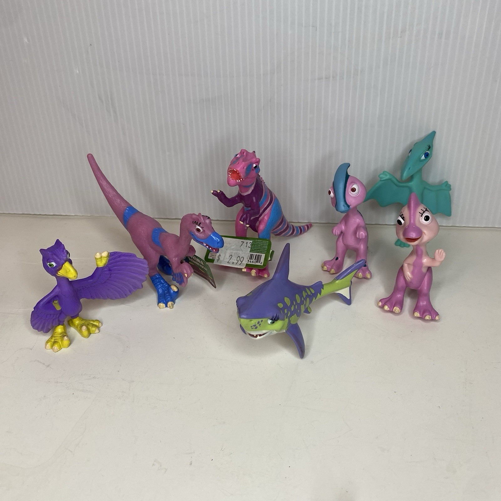 Huge Lot Of 42 Jim Henson Learning Curve Dinosaur Train Dino Small Figures 2010
