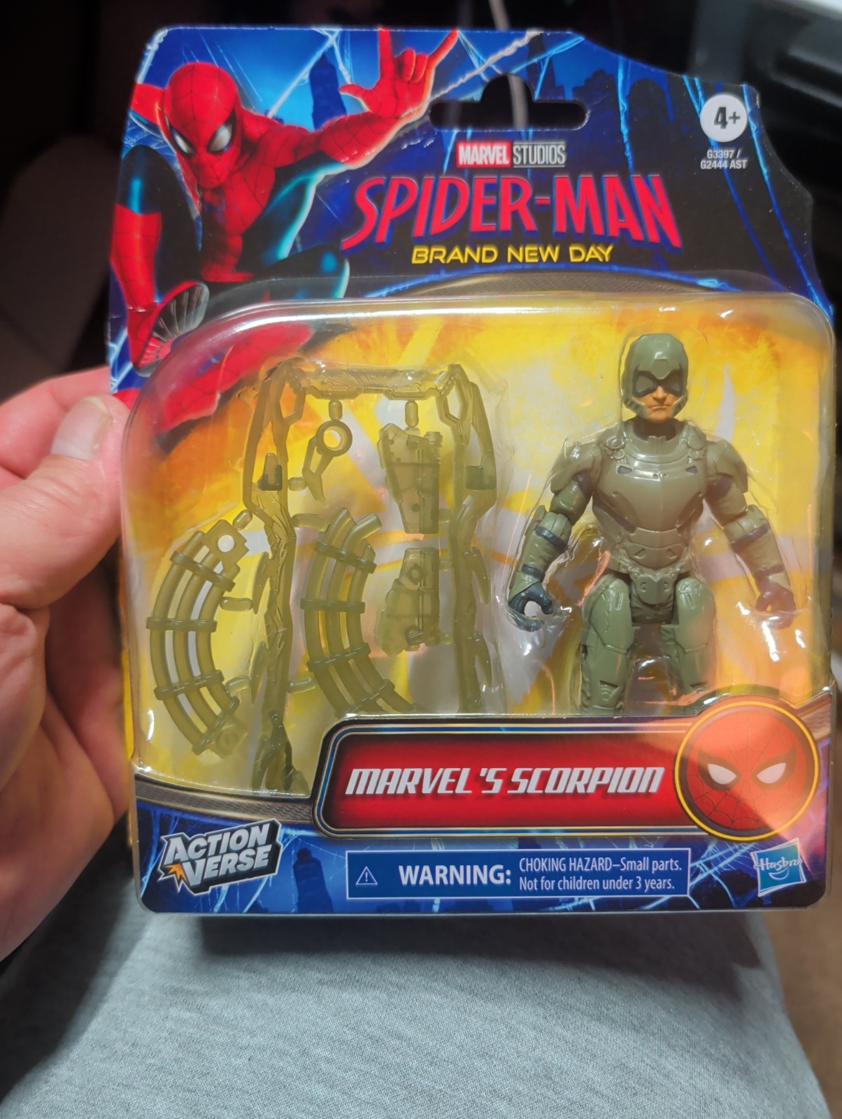Spider-Man Brand New Day Marvel&rsquo;s Scorpion Figure In Stock In US New in Pack