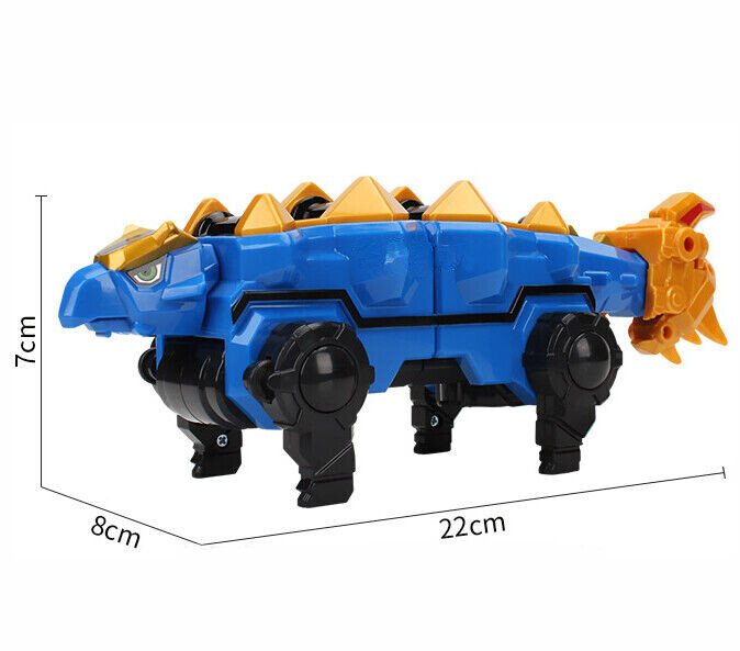 Dino Core Ultra D-Buster Tyranno Dinosaur Transform Robot Combiner 5 in 1 Figure