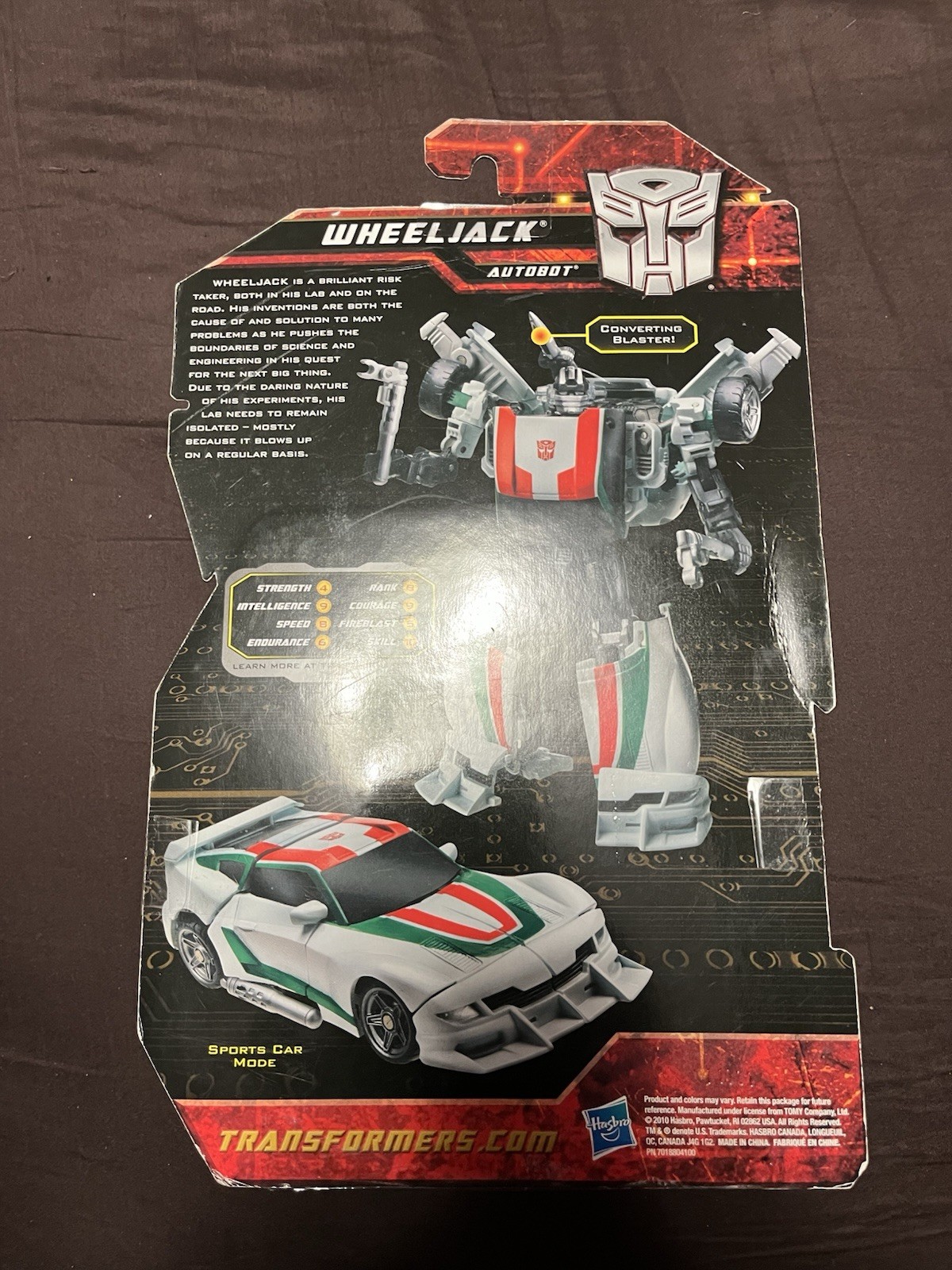 Transformers Generations Wheeljack Action Figure Autobot 2010