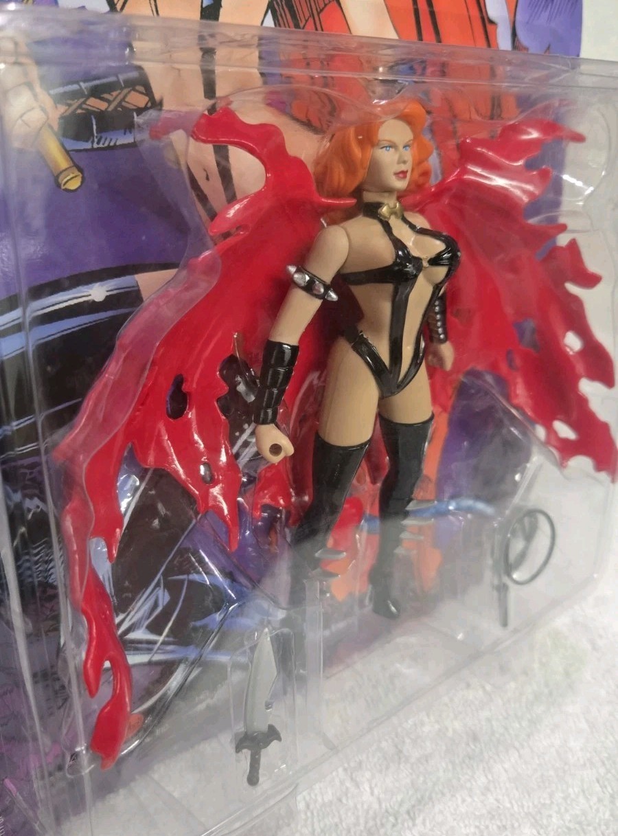 « Hellina » Action Figure, [ 1997 Lightning Comics Skybolt Toyz 6&Prime;