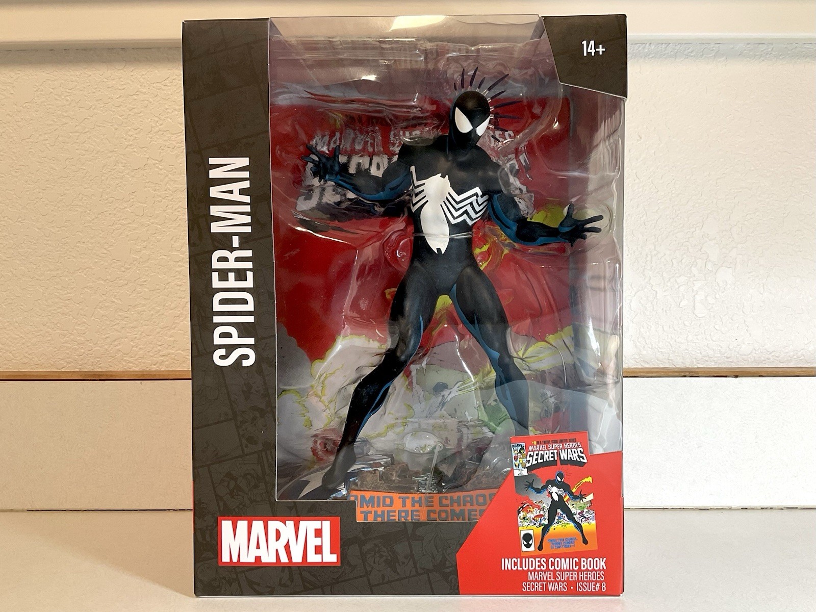 McFarlane Toys Spider-Man Secret Wars Issue #8 — Marvel 1:6 Scale Statue MIB