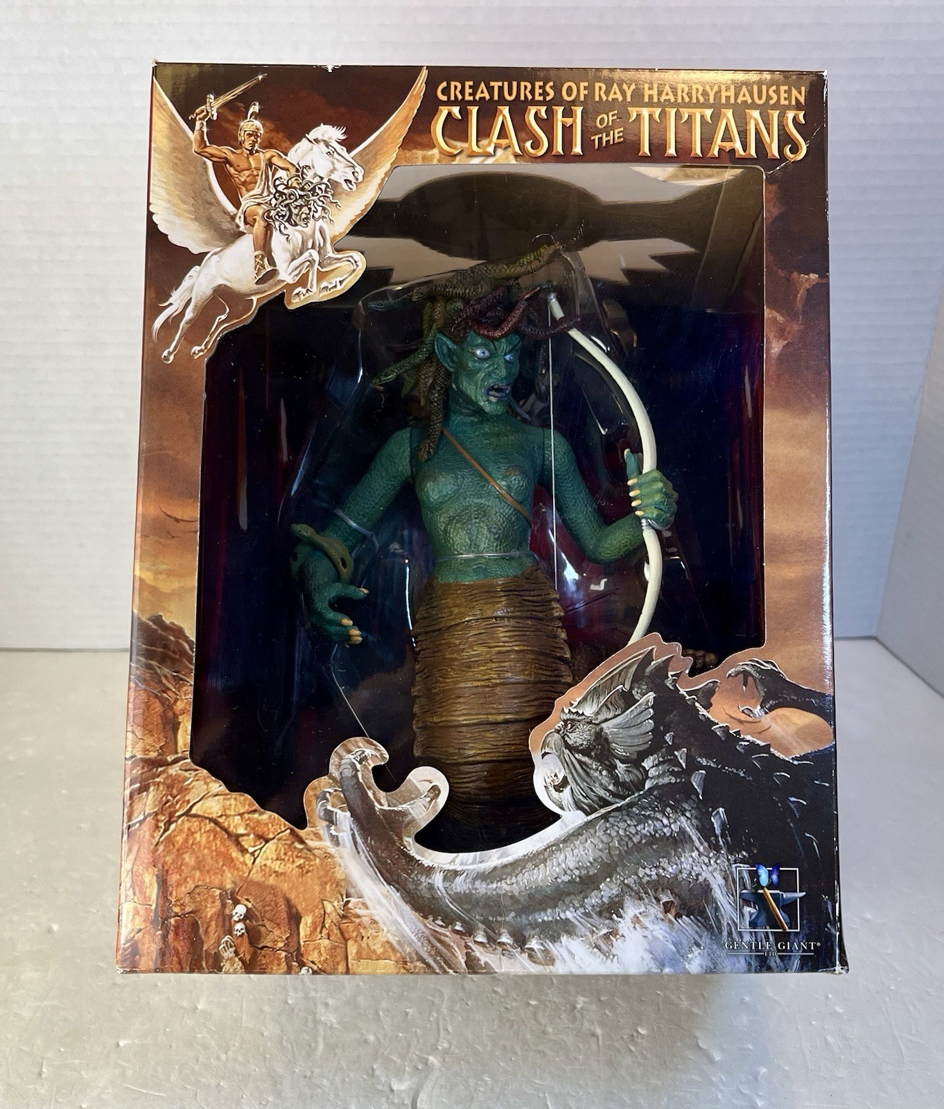 Gentle Giant Clash Of Titians Medusa Ray Harryhausen NEW SEALED 2006