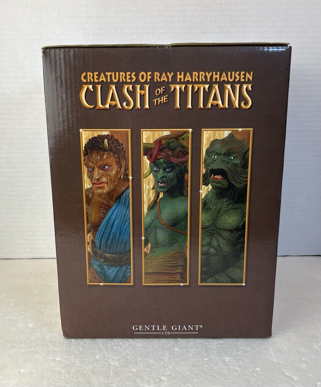 Gentle Giant Clash Of Titians Medusa Ray Harryhausen NEW SEALED 2006