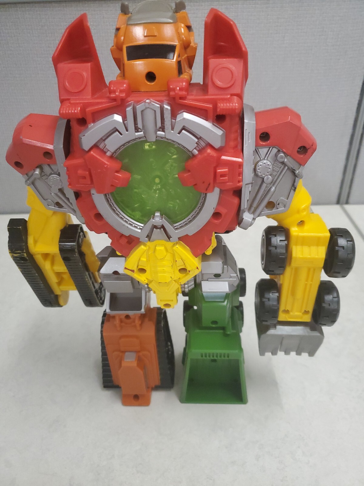 13&Prime; Mega Power Bots Devastator 2008: Hasbro Transformer Movie Construction Mode