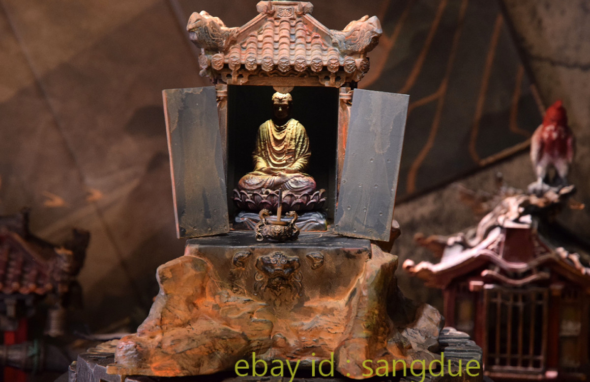 Customized Painted Model Earth Temple Black Myth: Wukong Basic Version