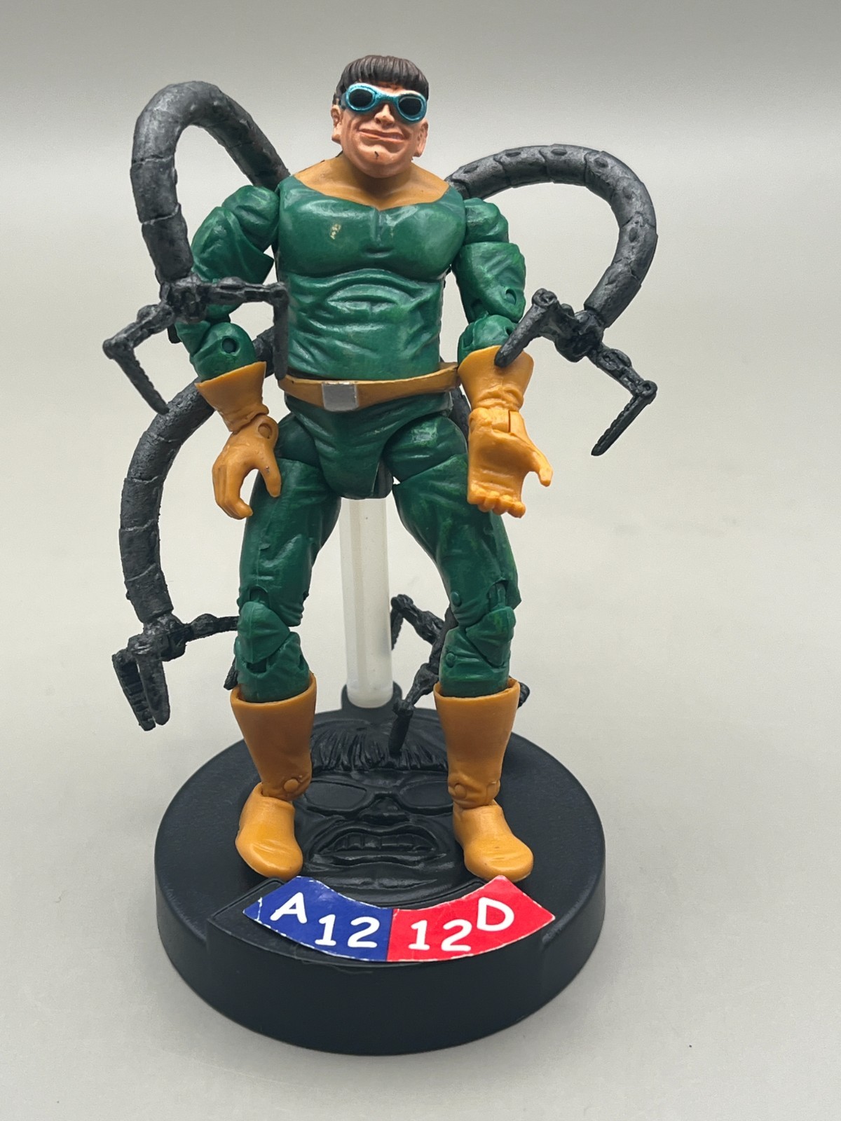 2005 Doc Ock Doctor Octopus ToyBiz Figure SpiderMan 3.75&Prime; Marvel Showdown Series