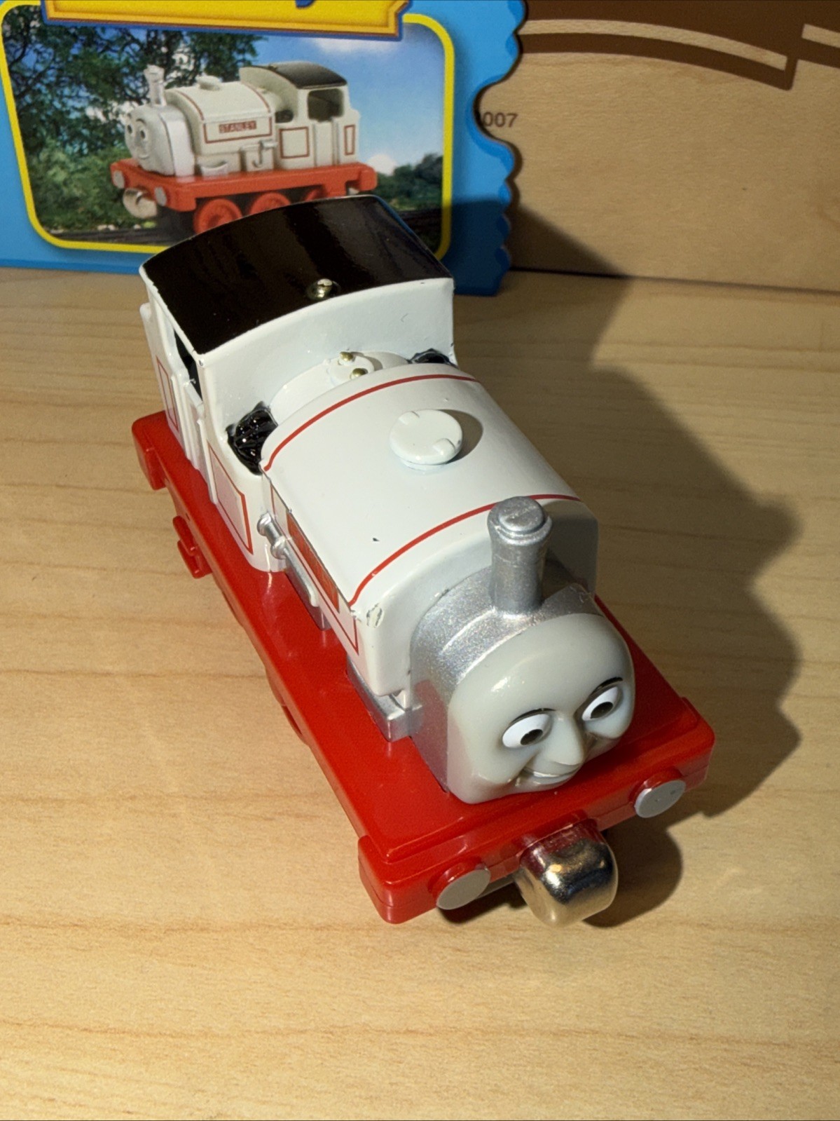 STANLEY ! THOMAS FRIENDS TRAIN Diecast 2007 TAKE N PLAY ALONG COLLECTOR CARD !