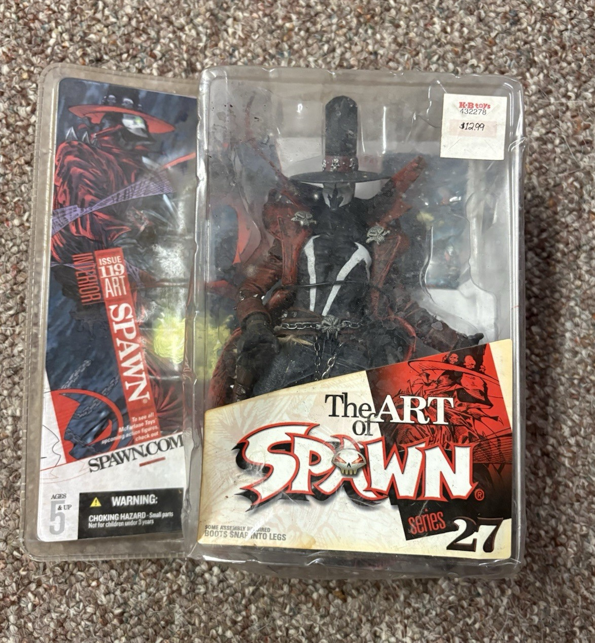 McFarlane Toys The Art of Spawn Series 27 Spawn Exclusive Figure 2005