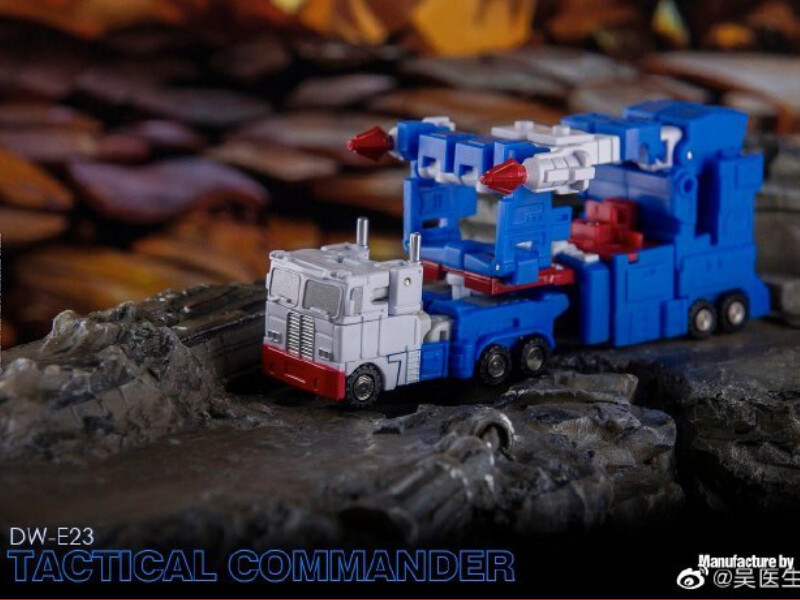 DR. WU DW-E23 Tactical Commander MINI Magnus E23T/E23D/E23B/E23P 6cm Figure