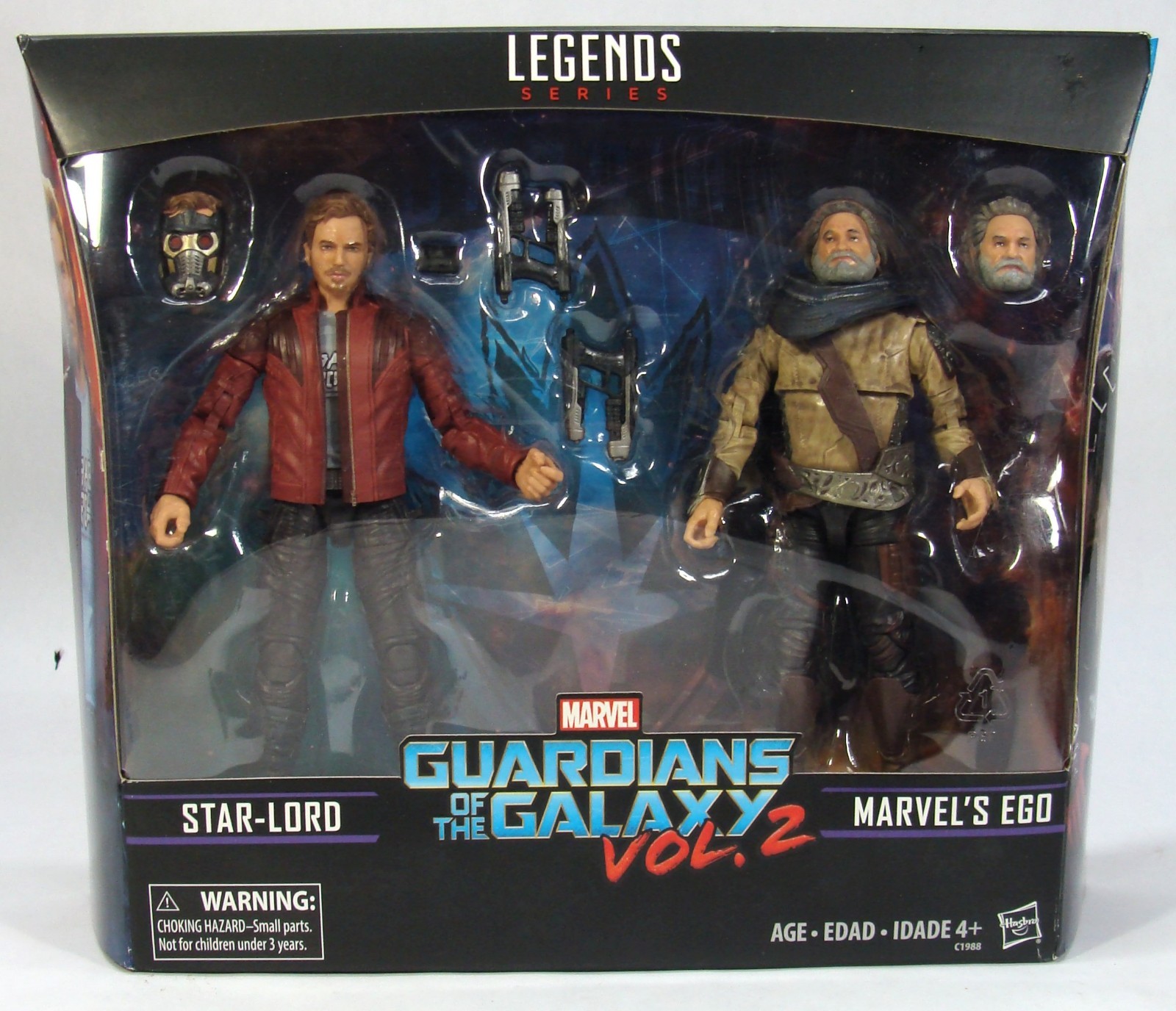 MARVEL LEGENDS GUARDIANS OF THE GALAXY 2 PK 6&Prime; SCALE FIGURES KURT RUSSELL 2017
