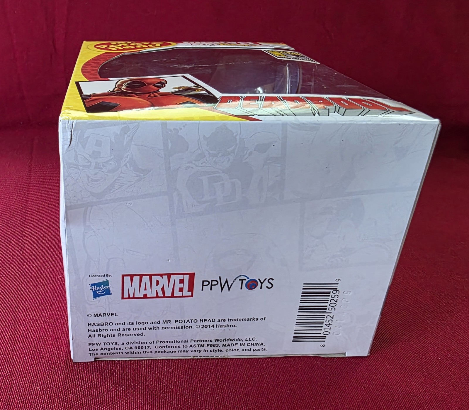 ● EXCLUSIVE ● 2014 MARVEL MR. POTATO HEAD DEADPOOL SAN DIEGO COMIC CON