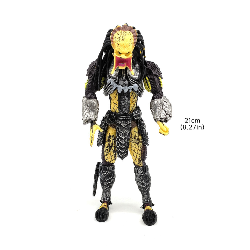 Predator Jungle Hunter Masked Figure Celtic Predator Toys Display Model Statue