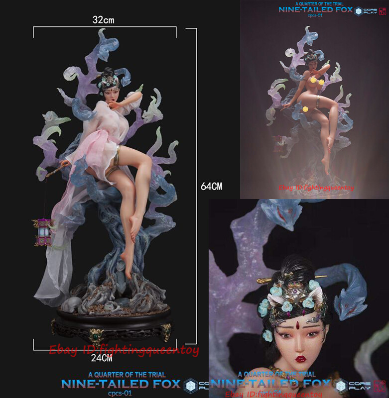 Coreplay 1/4 Chinese Myth Series Nine-Tailed Fox Su Daji Resin Statue INSTOCK