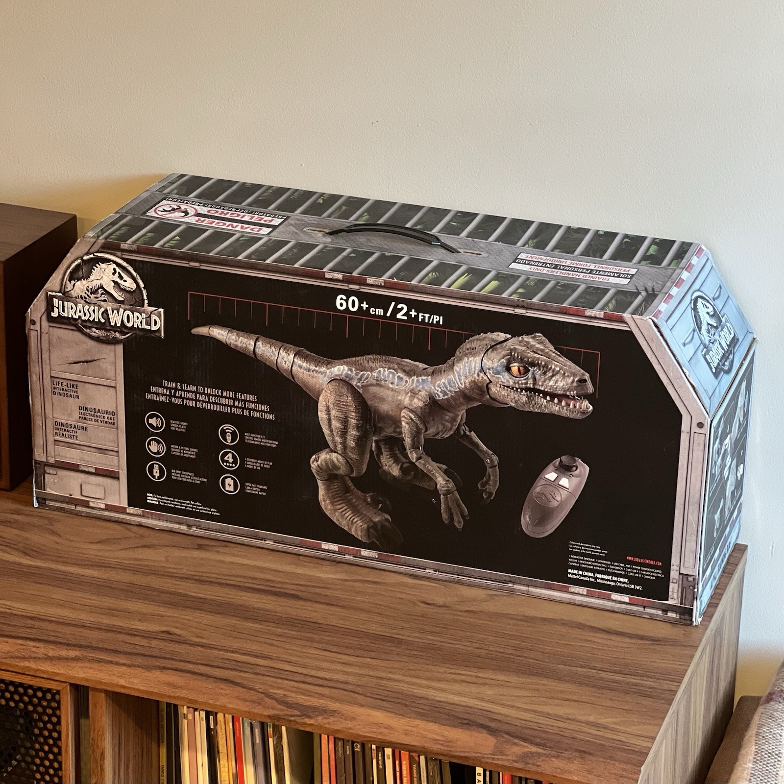 Jurassic World Park Alpha Training Blue | Brand New in Box Remote Control Dino