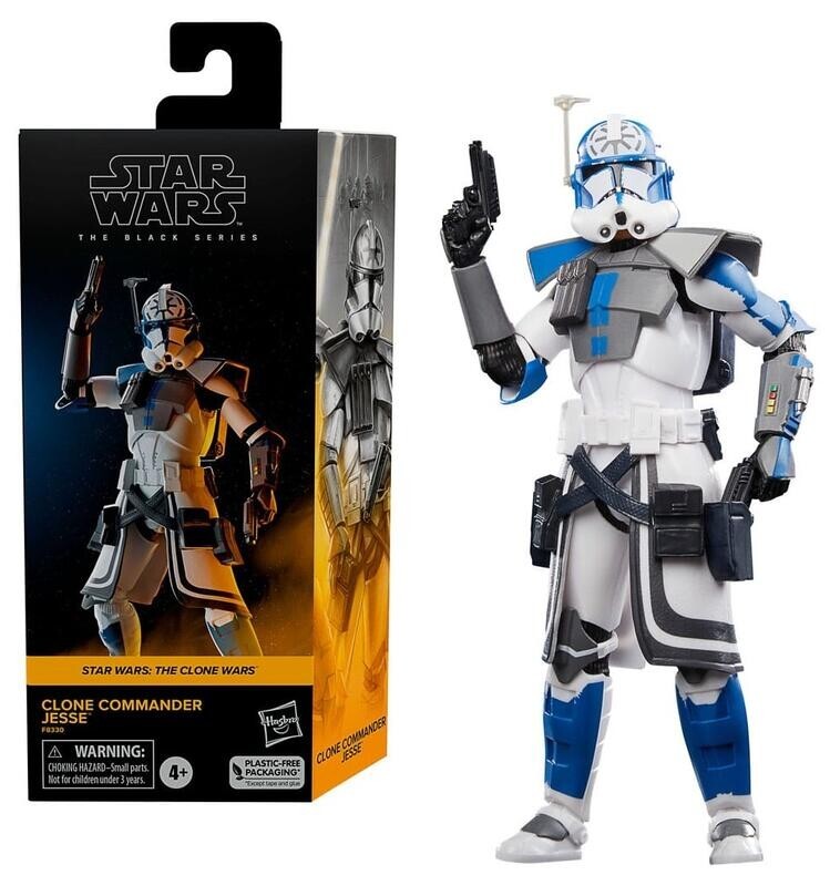 Star Wars Black Series Clone Commander Jesse Clone Wars Action Figure New