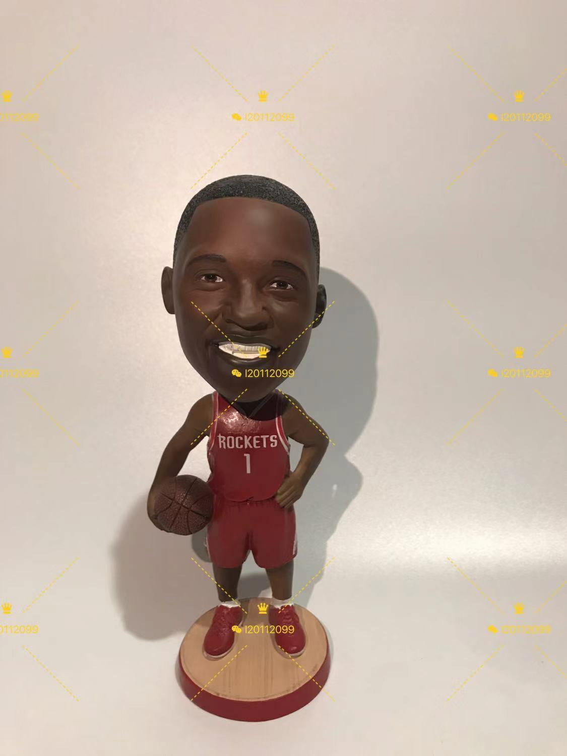 NBA Houston Rockets Tracy McGrady Bobblehead Limited Edition Action Figure