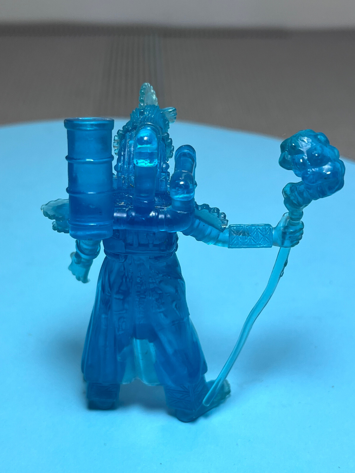 Power Rangers- 5” Transparent General Blue Figure