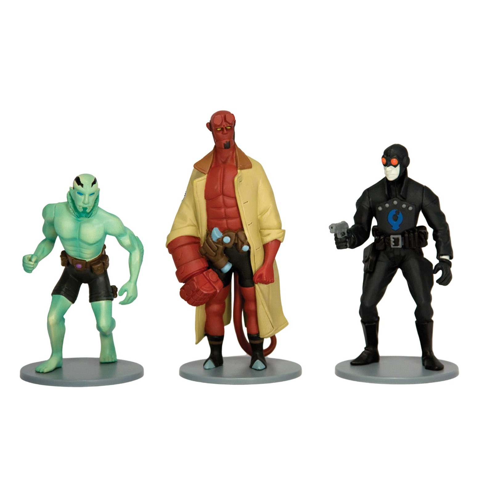 Dark Horse Comics Hellboy 4&Prime; PVC Action 3 Figure Set