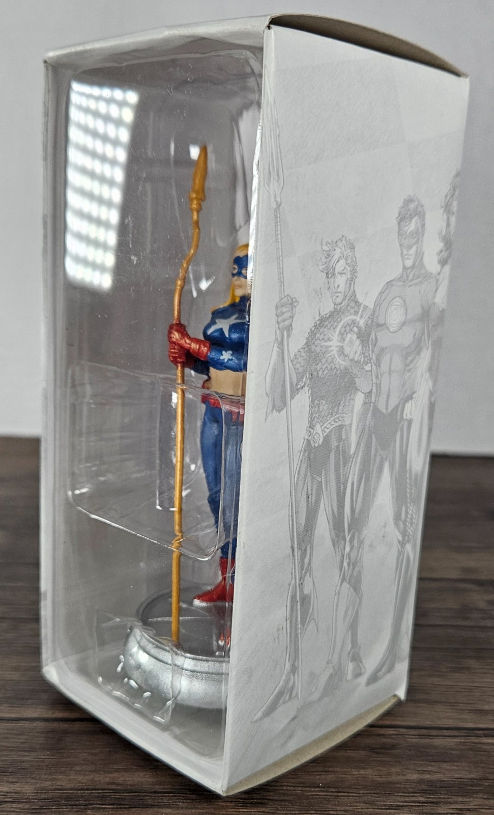 WHITE PAWN STARGIRL Eaglemoss DC Chess Collection #79 sealed, no magazine