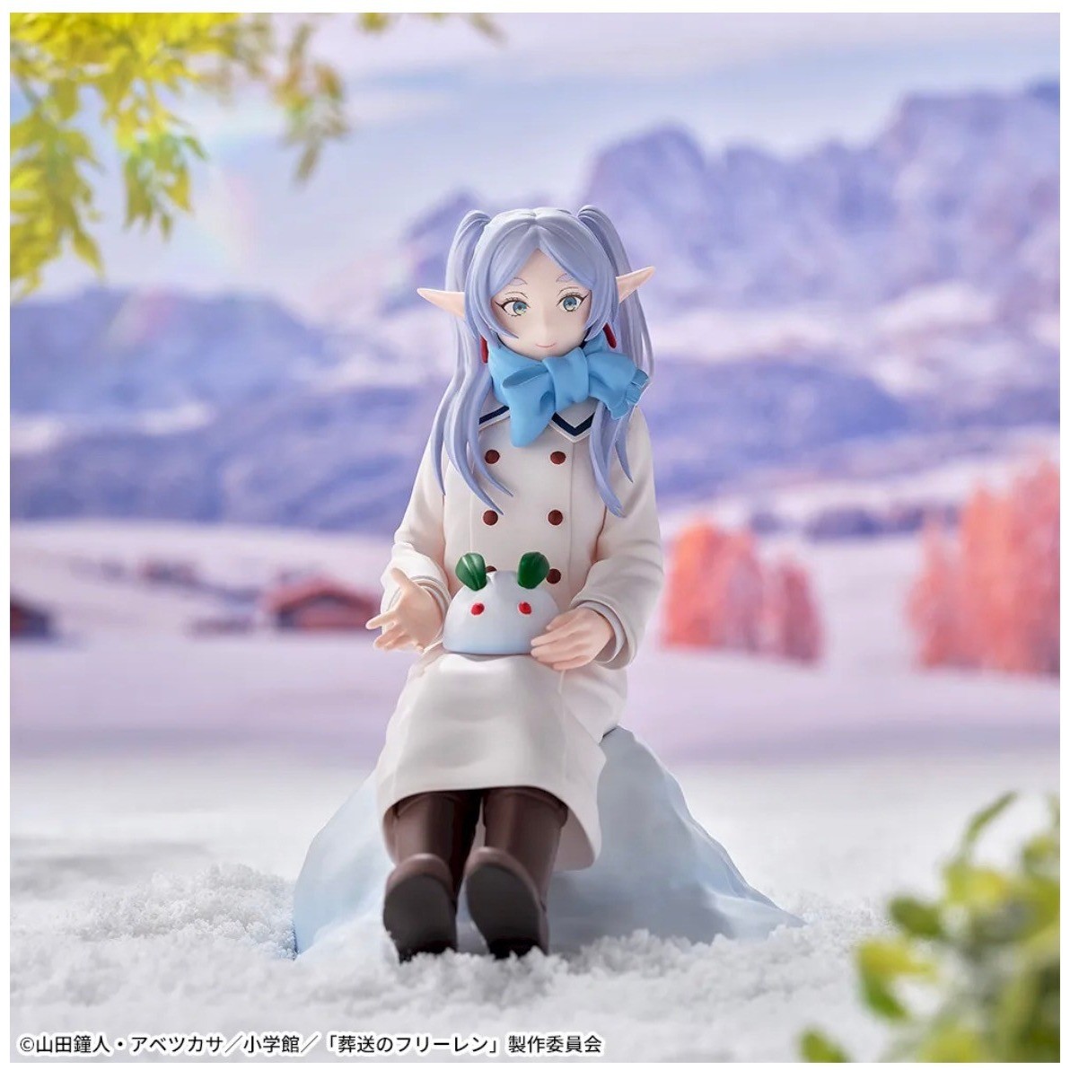 Sega Frieren Beyond Journey&rsquo;s End Luminasta Figure Winter Coat Ver. New White