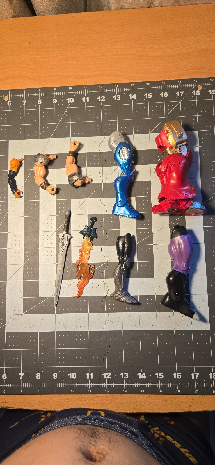 Marvel + DC BAF parts (AllFather, Anti-Monitor, Hulkbuster, etc.)