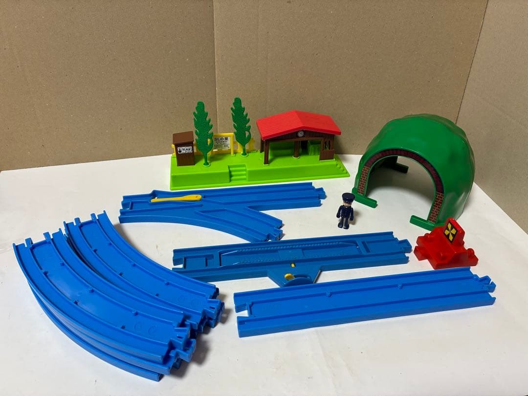 PLARAIL D51 498 Lighted Heavy Basic Set Model Train Toy N scale Compatible