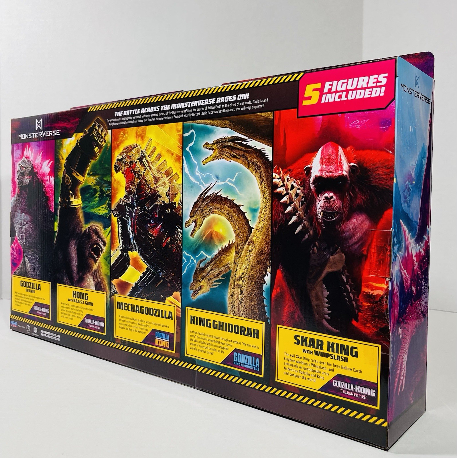 New Monsterverse Titans Vs. Titans Action Figure 5-Pack. Discontinued Very Rare