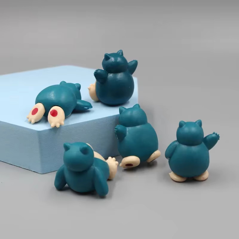 🐾 Pocket Mini Figure Set (5 Pcs) – 🎂 1.8-3cm Micro Landscape