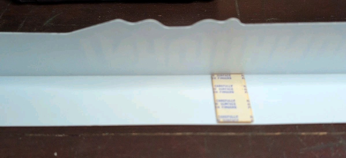 Vintage 1986 INHUMANOIDS Store Display Shelf Talker, Excellent Near Mint Cond