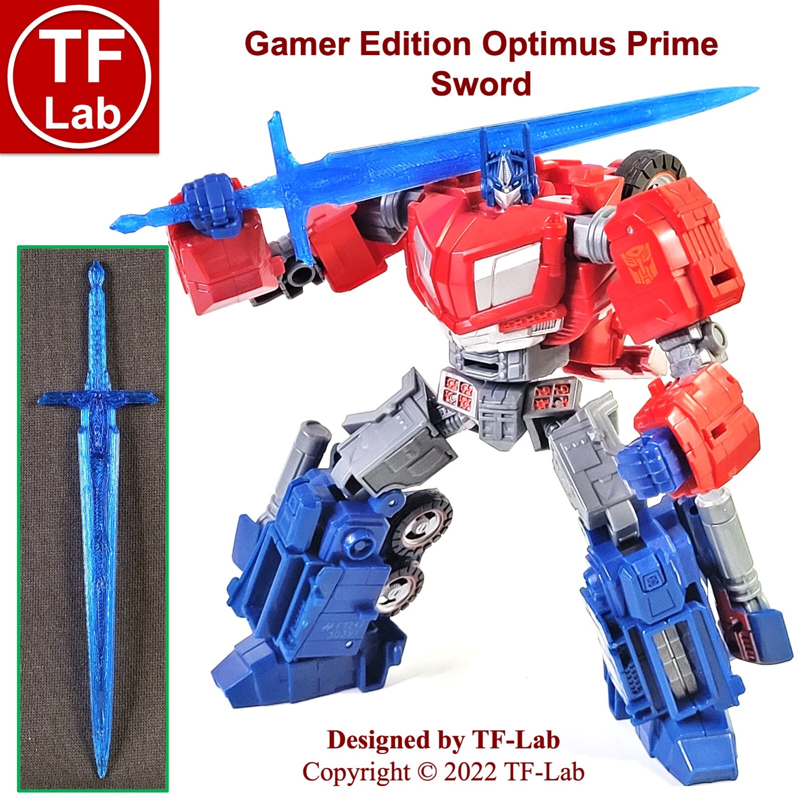 Gap Fillers Upgrade Kit for Transformers Studio Series 03 Gamer Optimus Prime