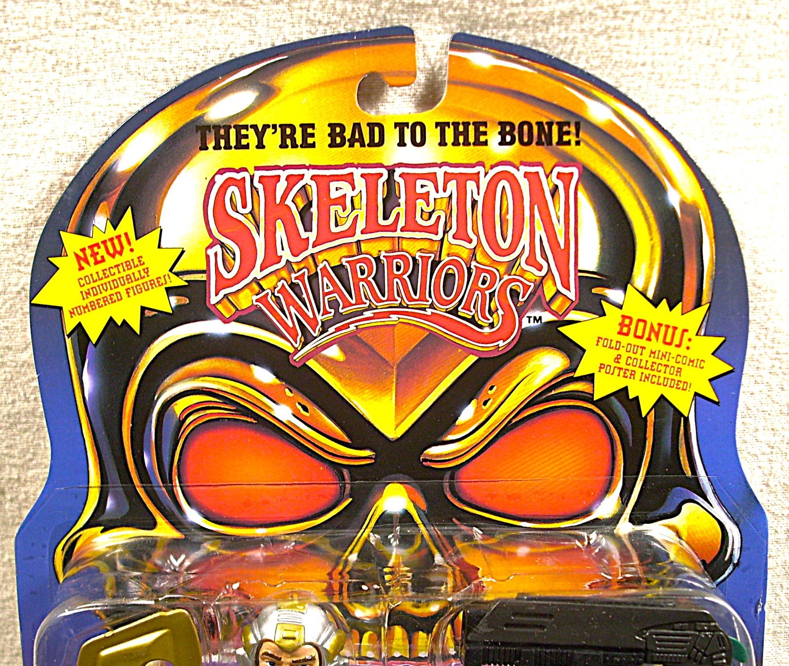Vintage ☆ 1994 Playmates ☆ Skeleton Warriors☆URSAK : The GUARDIAN☆Action Figure