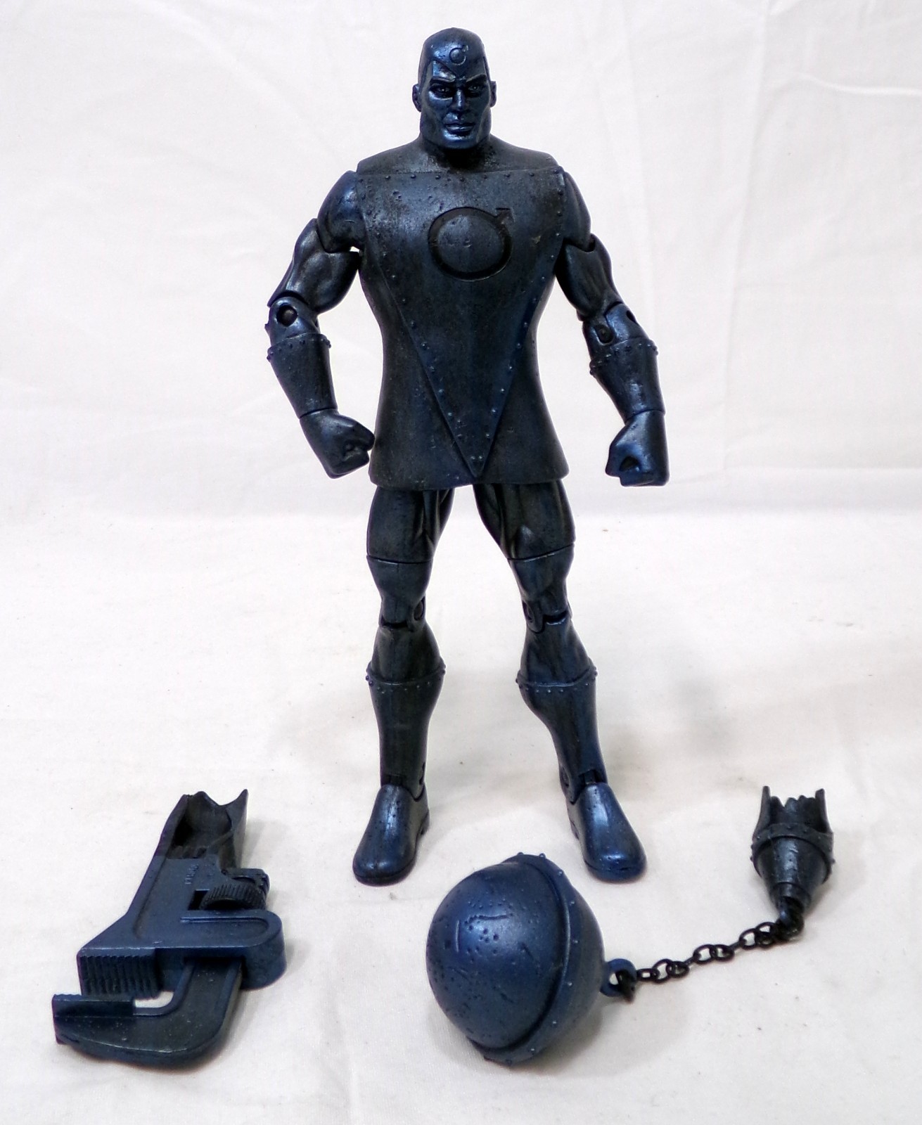 Mattel DCUC Wave 12 75 Years of Super Power Iron 6.5&Prime; Figure Complete