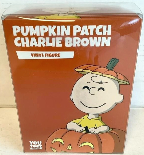 NEW YouTooz Collectibles Peanuts PUMPKIN PATCH CHARLIE BROWN Vinyl Figure 4.5in