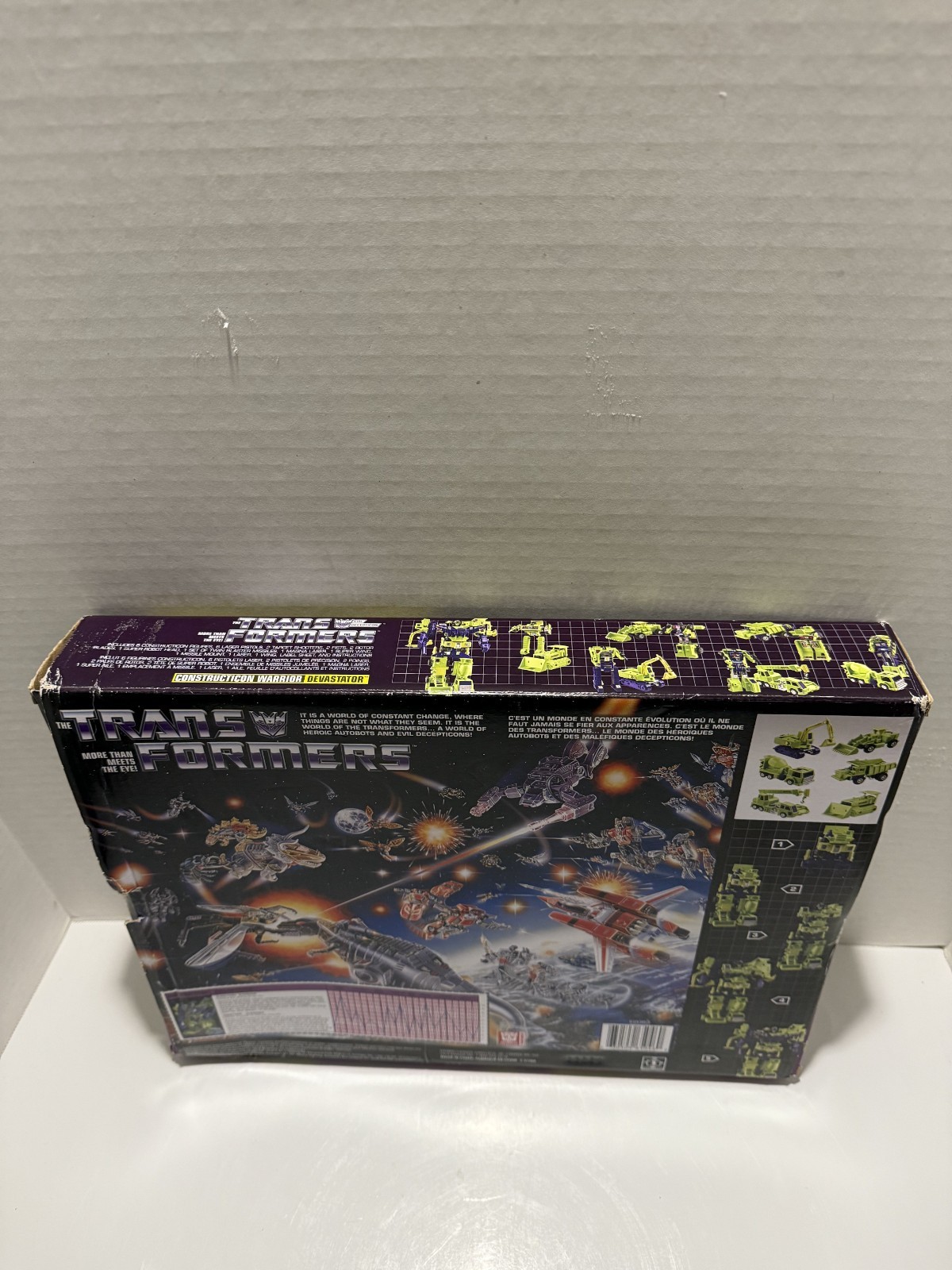 Hasbro The TransFormers More Than Meets the Eye! Construction Warrior Devastator