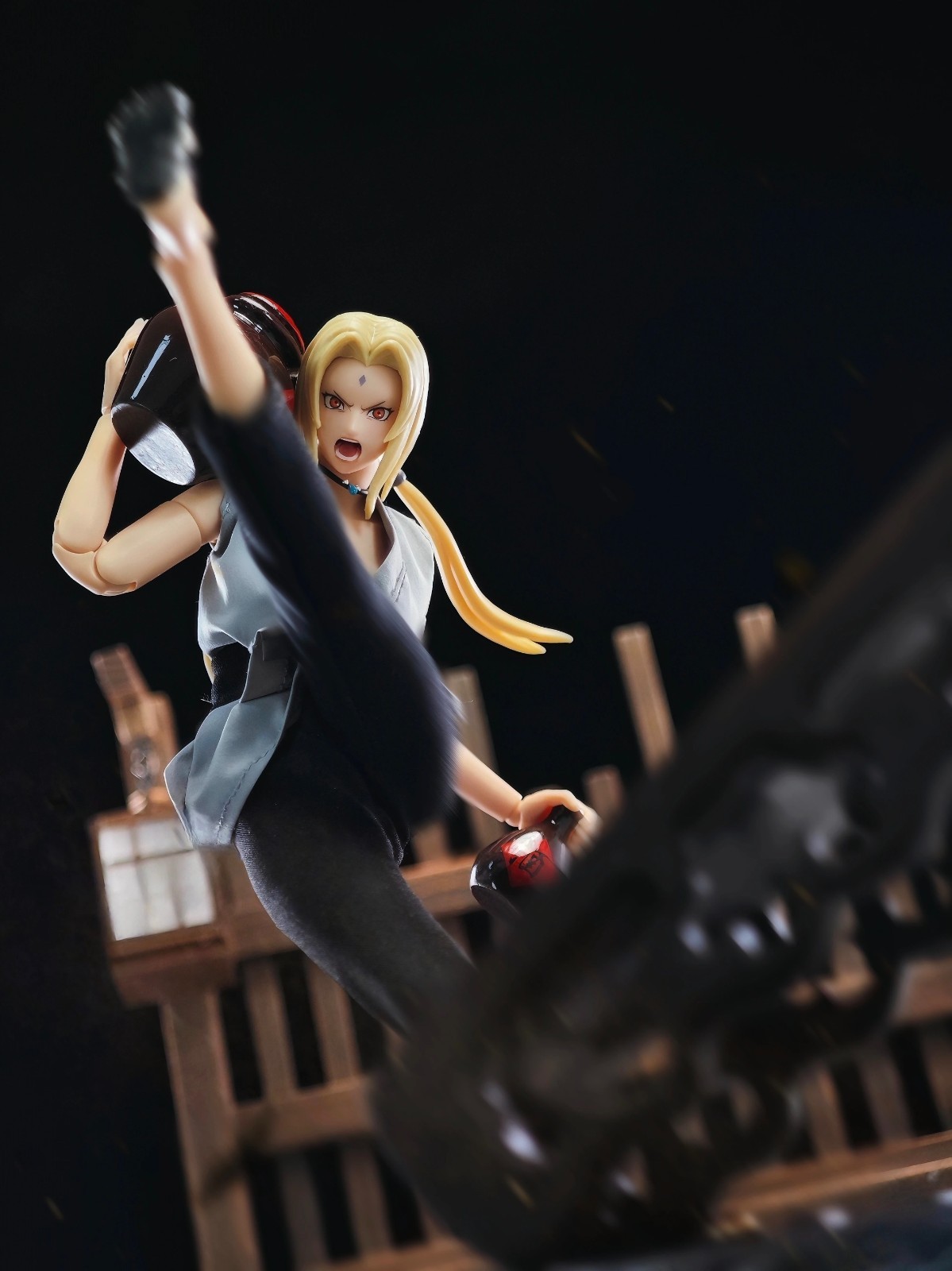 1/12 Custom Wired Cape For 6 » Crazy Action Figure Naruto Tsunade（No Figure）New