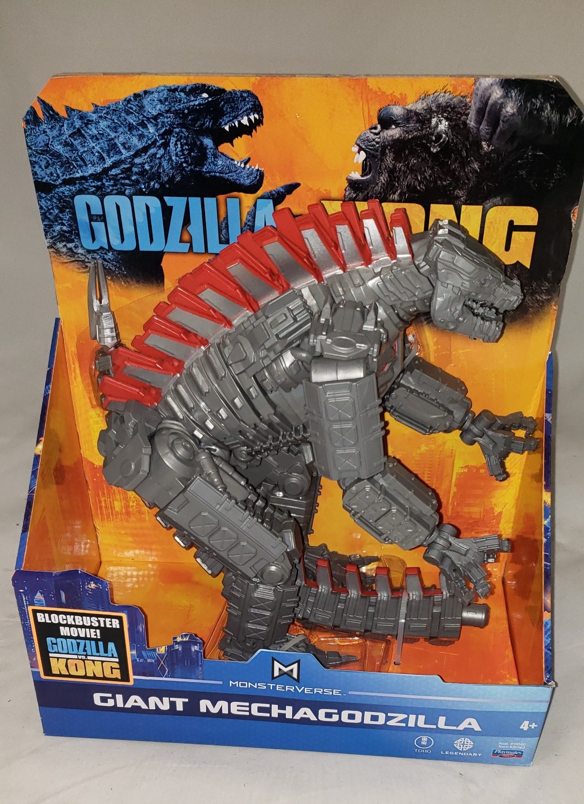 GIANT MECHA-GODZILLA Playmates Godzilla Kong Monsterverse 11&Prime; MISB action figure