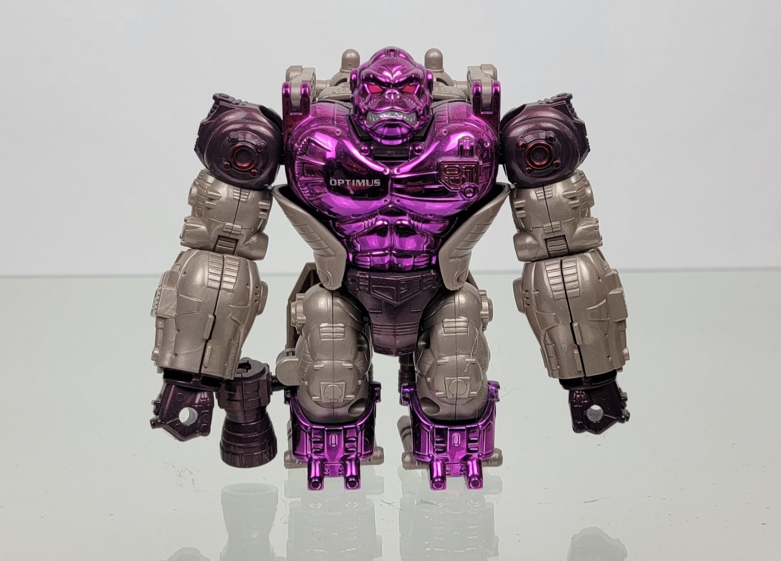 Beast Wars Optimus Primal Transmetal Pink Variant 1997 Transformers