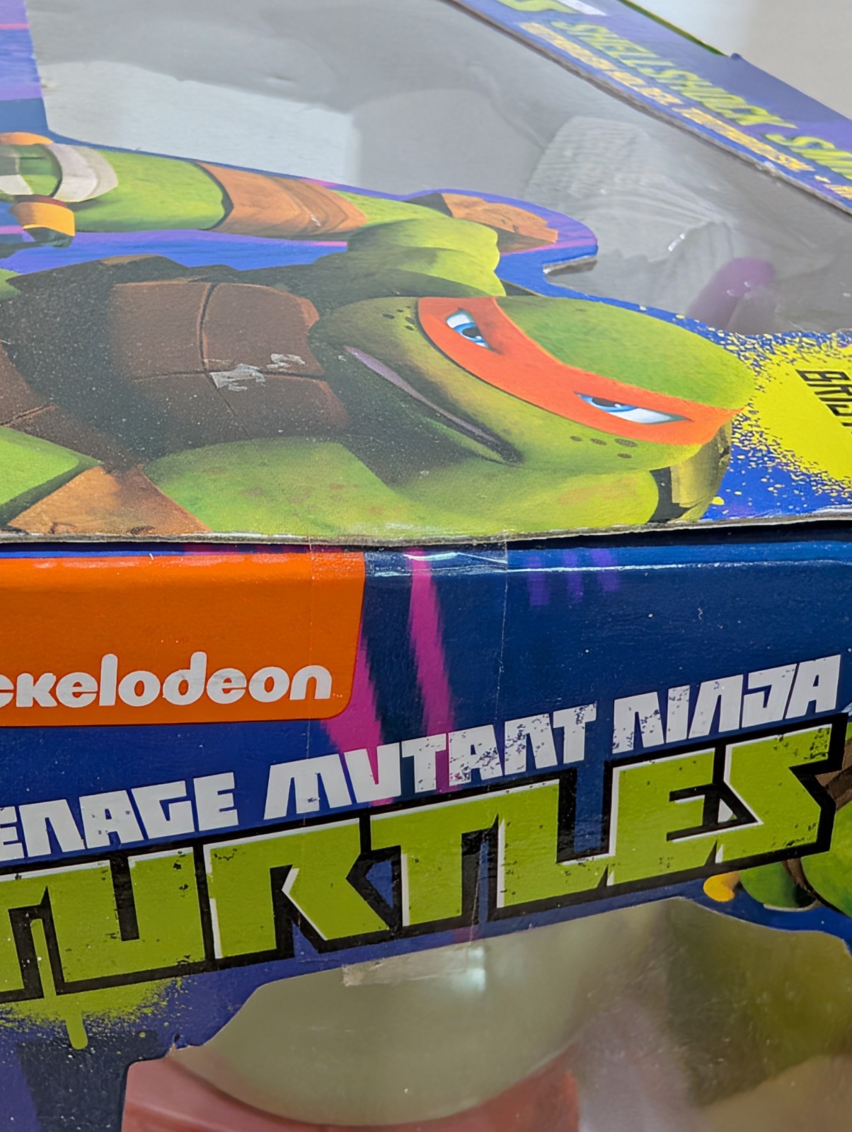 Donatello TMNT Turtles Shellshock Smile Set Toothbrush Holder NIB