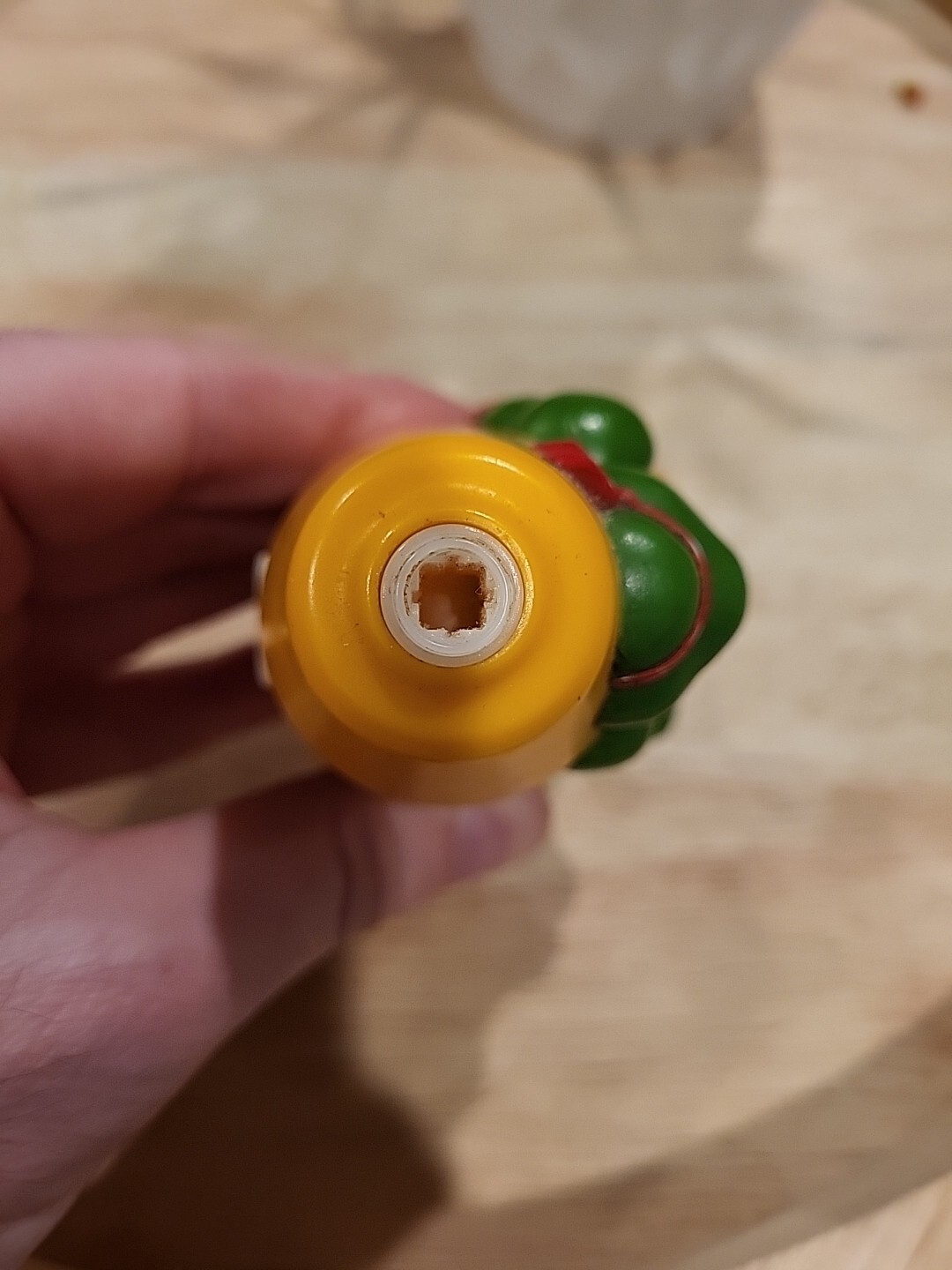 RAPHAEL TMNT Battery Powered Toothbrush From 1998, About 5 Inches Tall, Untested