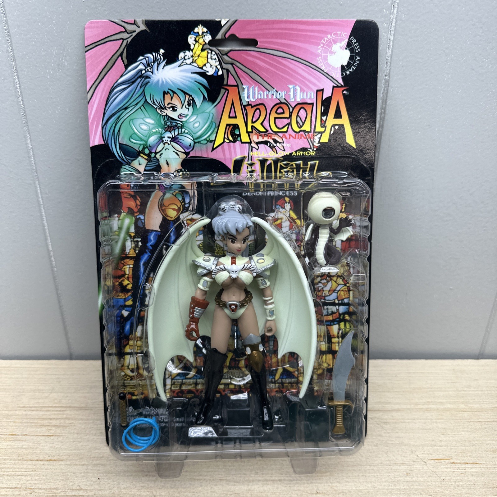 Warrior Nun Areala The Anime Demon Princess Lillith Hell-Glow 6&Prime; Action Figure