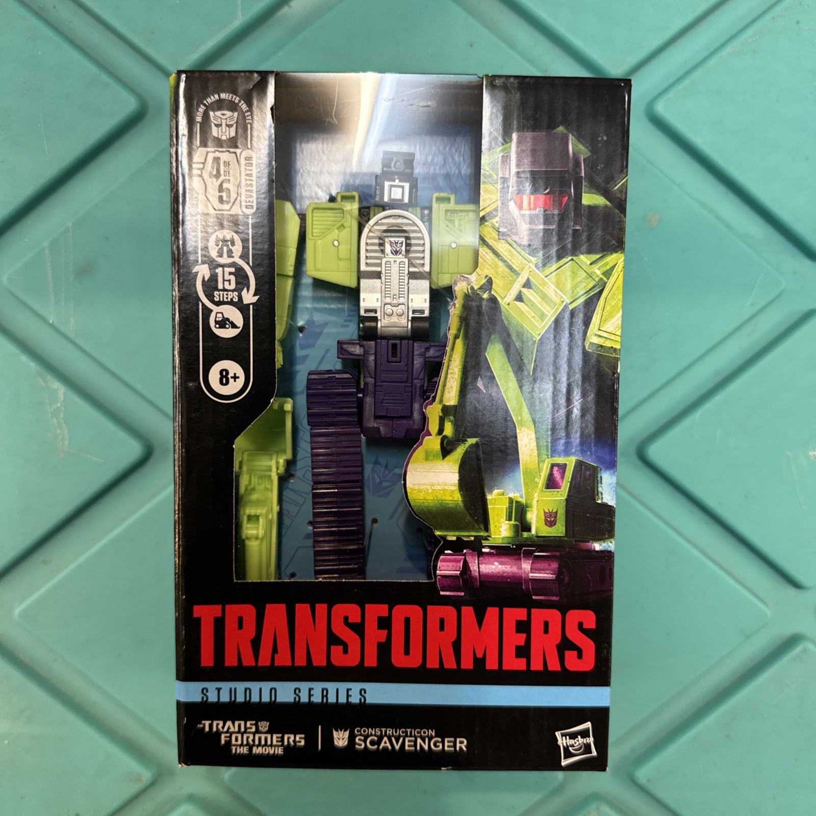 Transformers Movie 2025 CONSTRUCTICON SCAVENGER FIGURE Deluxe Studio Series 86