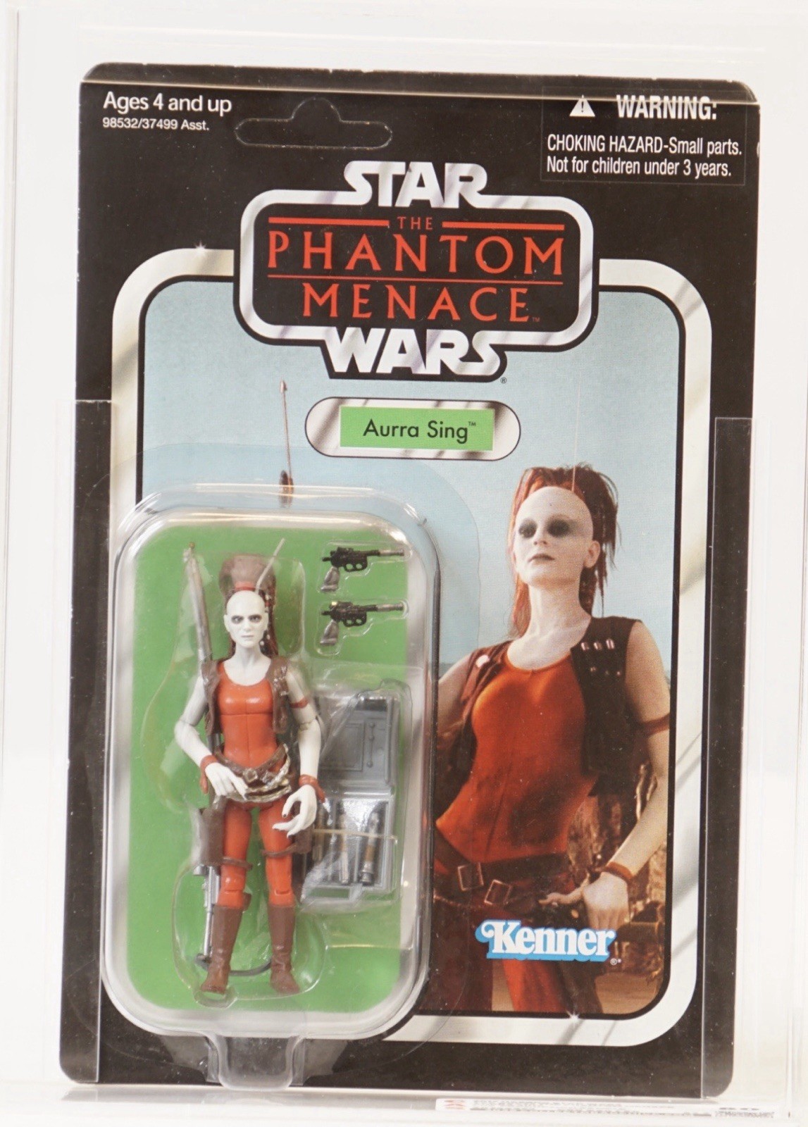Preproduction Sample VC 73 Aurra Sing 2012 VC Hasbro Prototype CAS 80 not AFA
