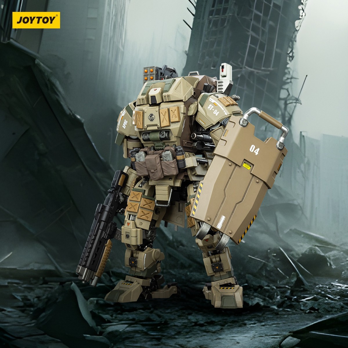 JOYTOY Dark Source 1/25 APOC Series Iron Vanguard Heavy Assault Mech & UNSC Ivan